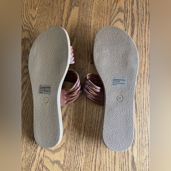Universal thread brown slides slip on sandels 11 - Picture 4 of 6